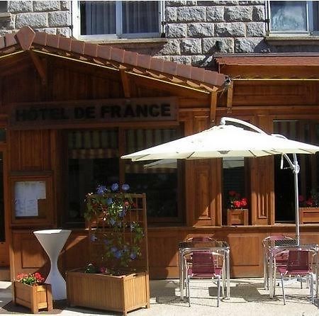 Hotel De France Le Bessat Exteriör bild